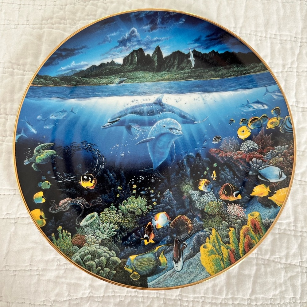 Collectors Plate by Robert Lyn Nelson. Plate number in photo. Wonderful gift!